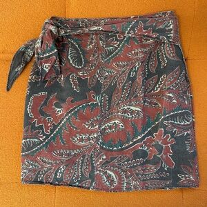 Ralph Lauren Vintage 2000s Mini Wrap
Skirt